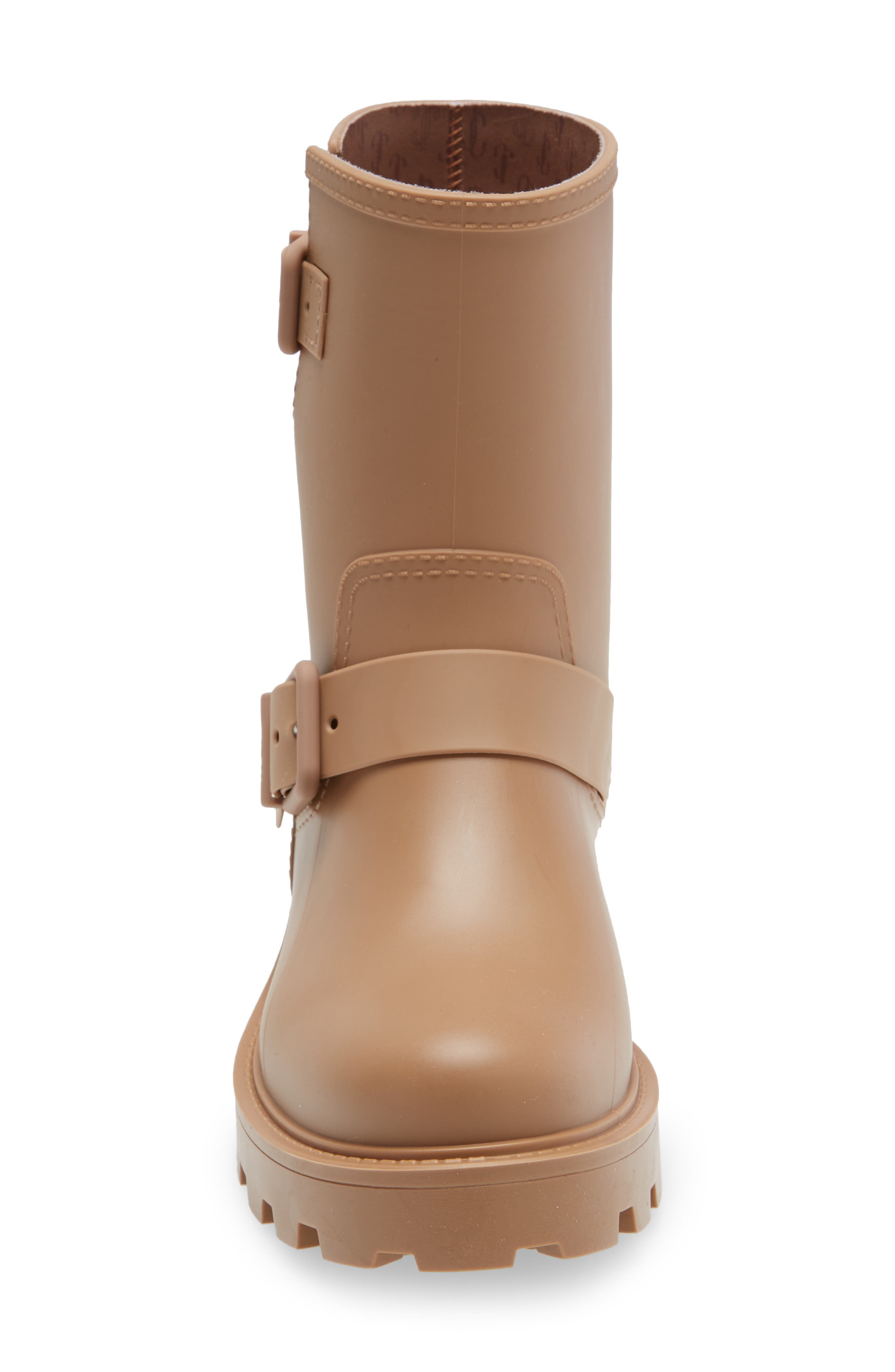 Jimmy Choo Yael Rain Boot, Alternate, color, Camel