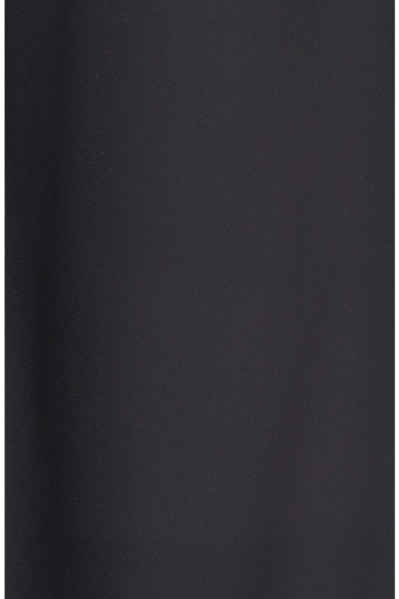 Pocket Faux Wrap Top, Alternate, color, BLACK