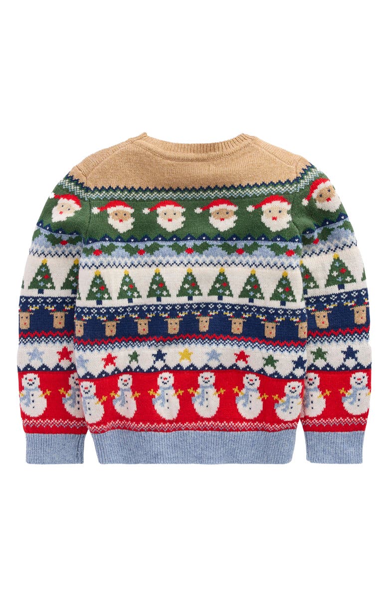 Mini Boden Kids
 Fair Isle Crewneck Sweater, Alternate, color, 