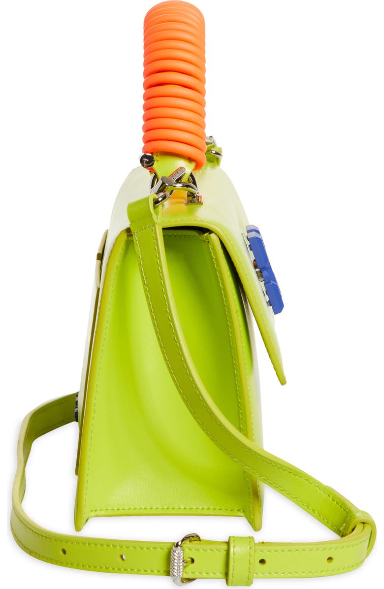 Off-White Jitney 1.4 Leather Top Handle Bag, Alternate, color,