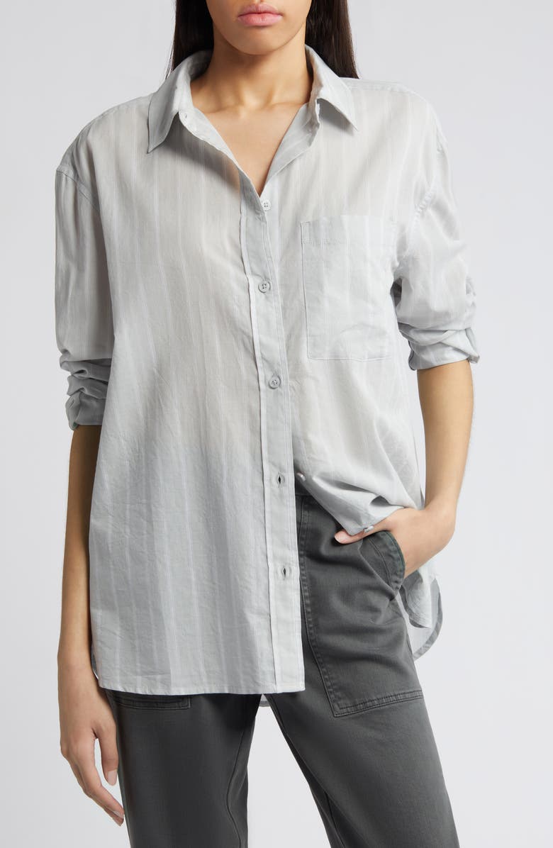 Treasure & Bond Casual Button-Up Shirt, Main, color, 