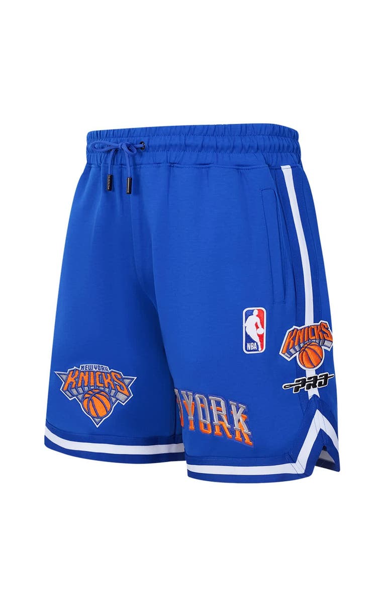PRO STANDARD Men's Pro Standard Blue New York Knicks 2024/25 City Edition 2.0 Shorts, Alternate, color,
