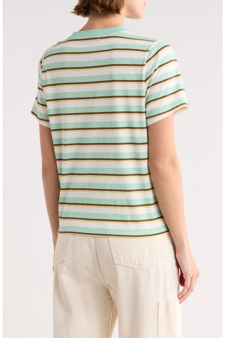 Striped Graphic T-Shirt, Alternate, color, GREEN