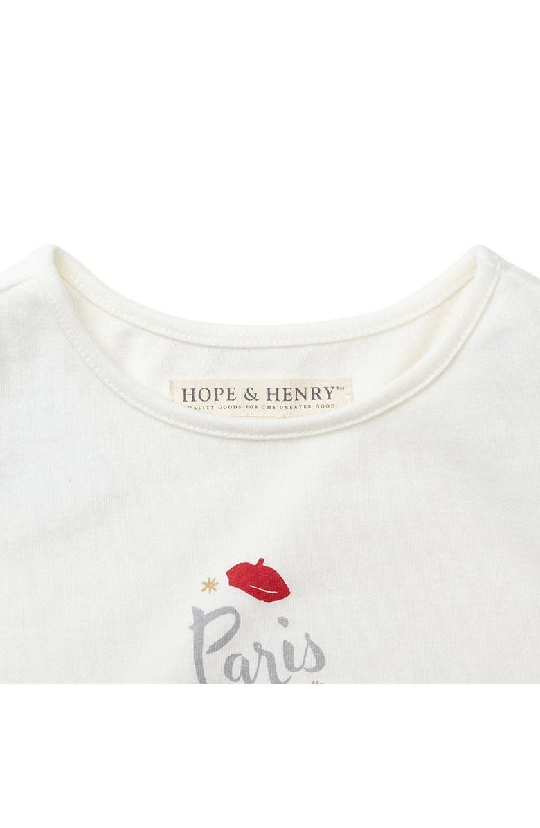 Hope & Henry Baby Girls' Long Sleeve Graphic Tee, Infant, Alternate, color,