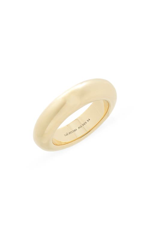 Lie Studio Lié Studio The Evie Ring In Gold