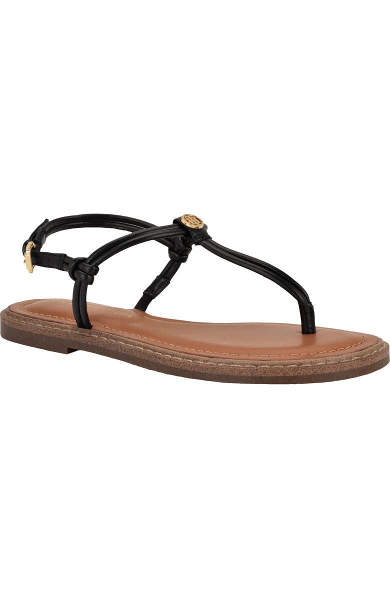 Tommy Hilfiger Bailie Sandal, Main, color, Black