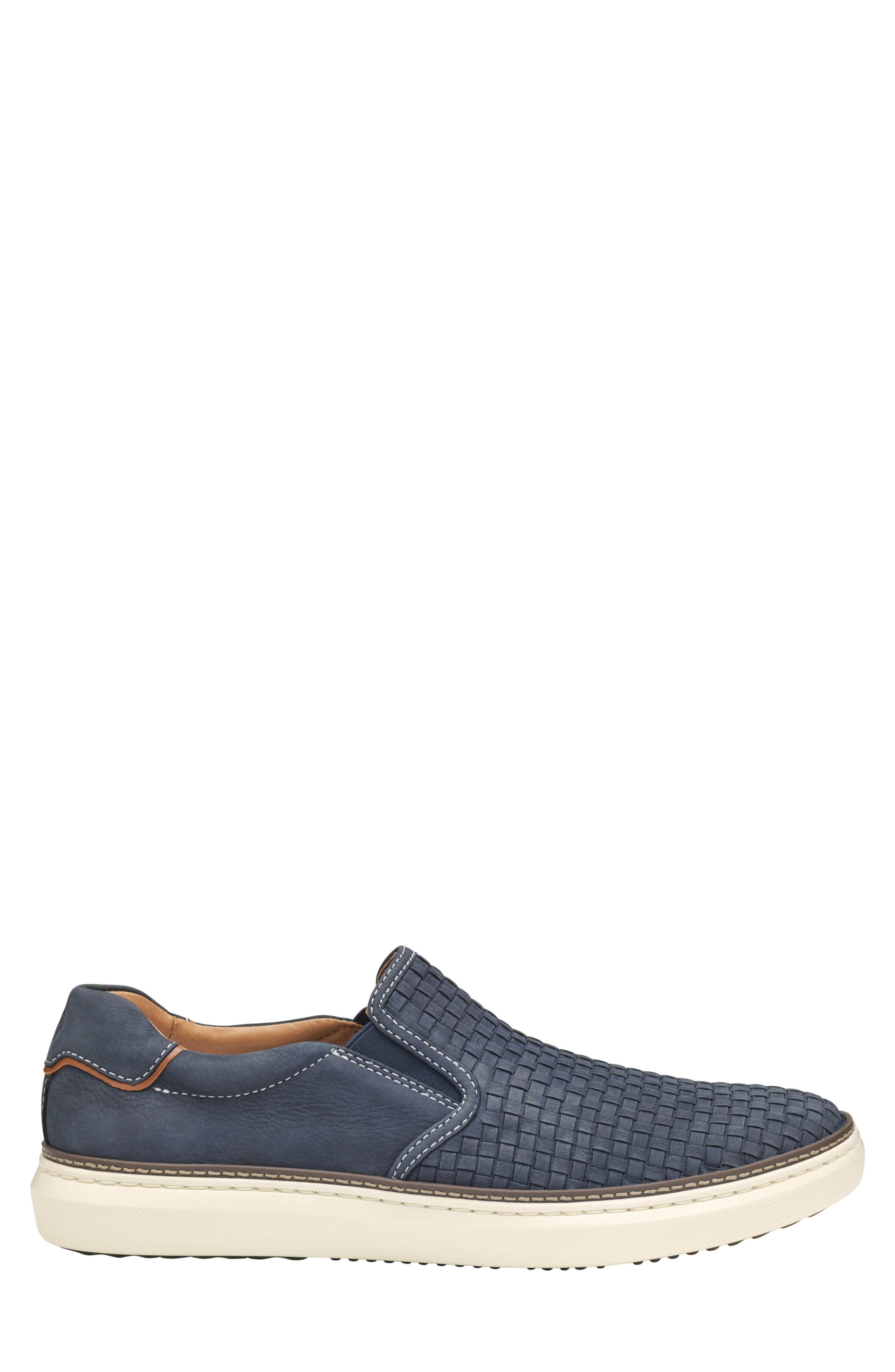 McGuffey 2 Woven Slip-On Sneaker, Alternate, color, NAVY WOVEN TUMBLED NUBUCK
