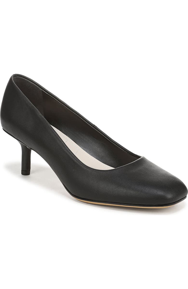 Franco Sarto Linza Square Toe Pump, Main, color, Black