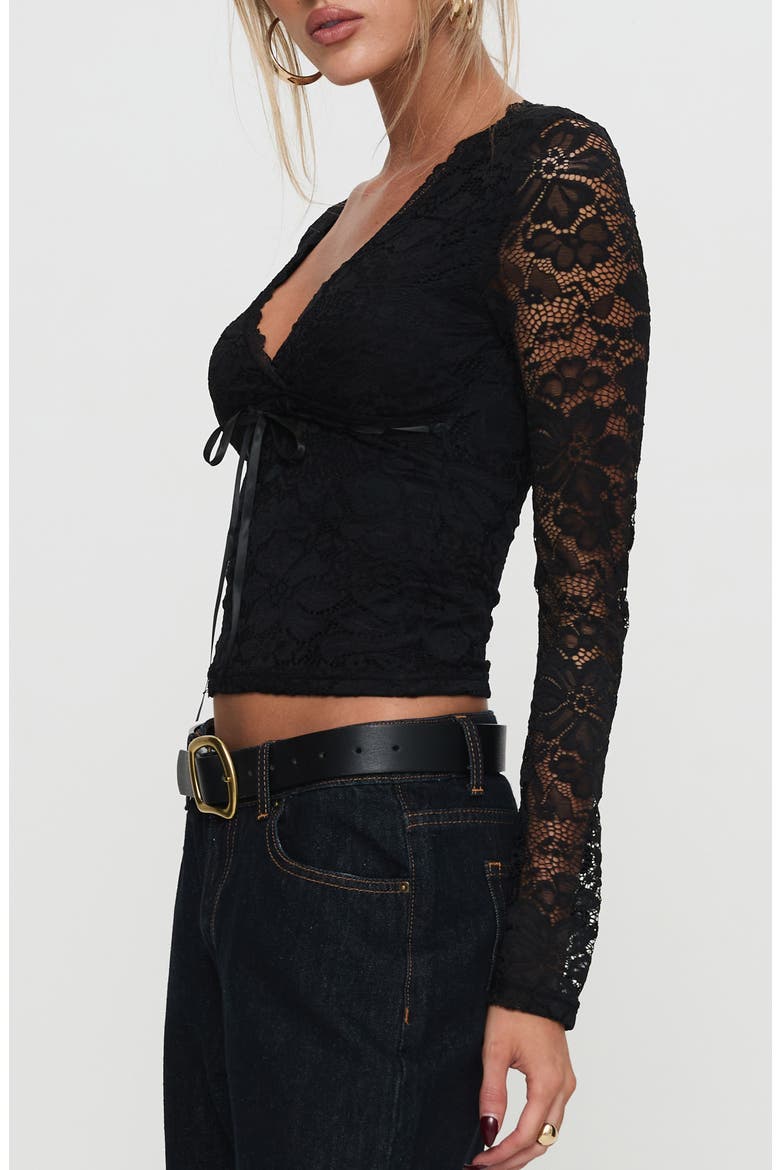 Temptation Incoming Lace Top, Alternate, color, BLACK