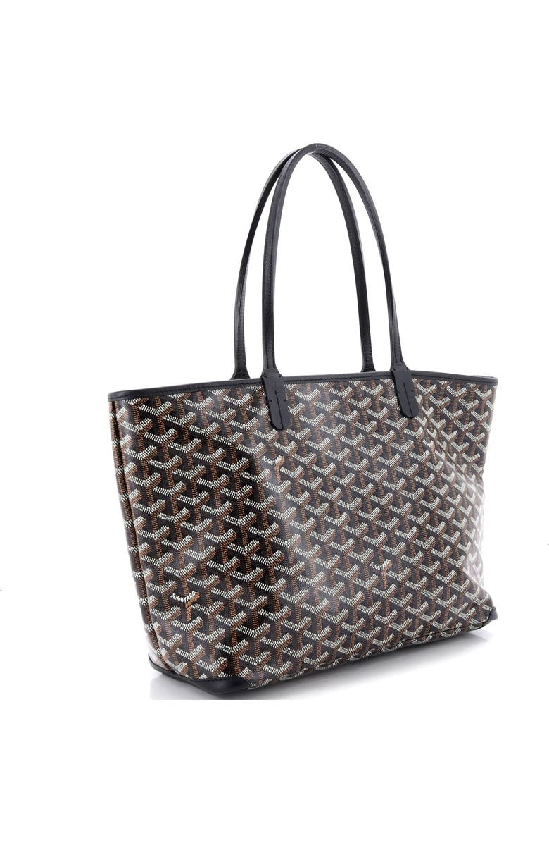 Pre-Owned Goyard Artois Tote Coated Canvas PM, Alternate, color, Black