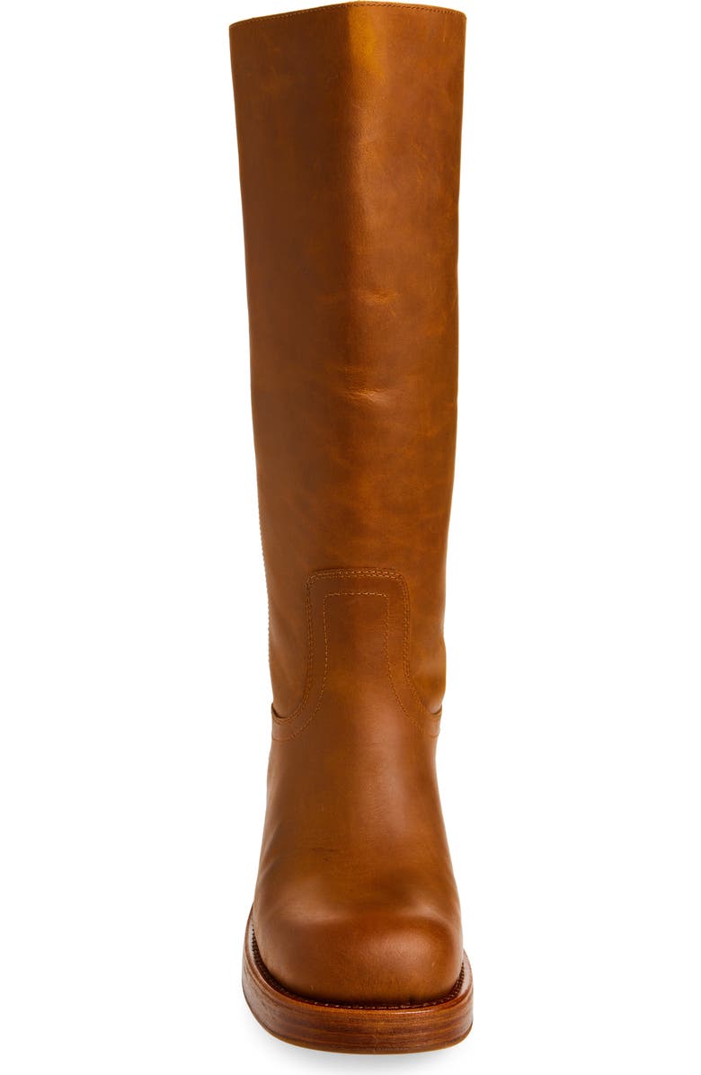 Jeffrey Campbell Reflect Platform Boot, Alternate, color, Tan Distressed