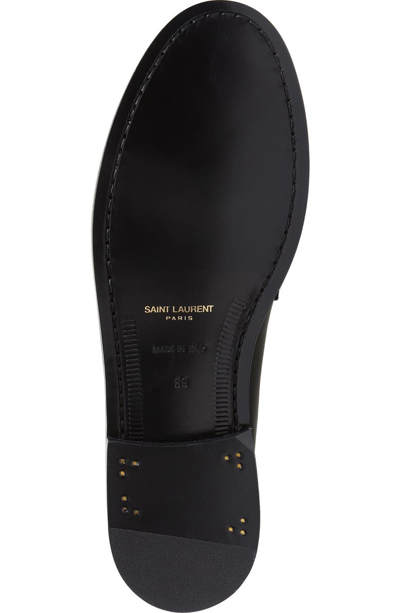 Saint Laurent Le Loafer Monogram Penny Loafer, Alternate, color,