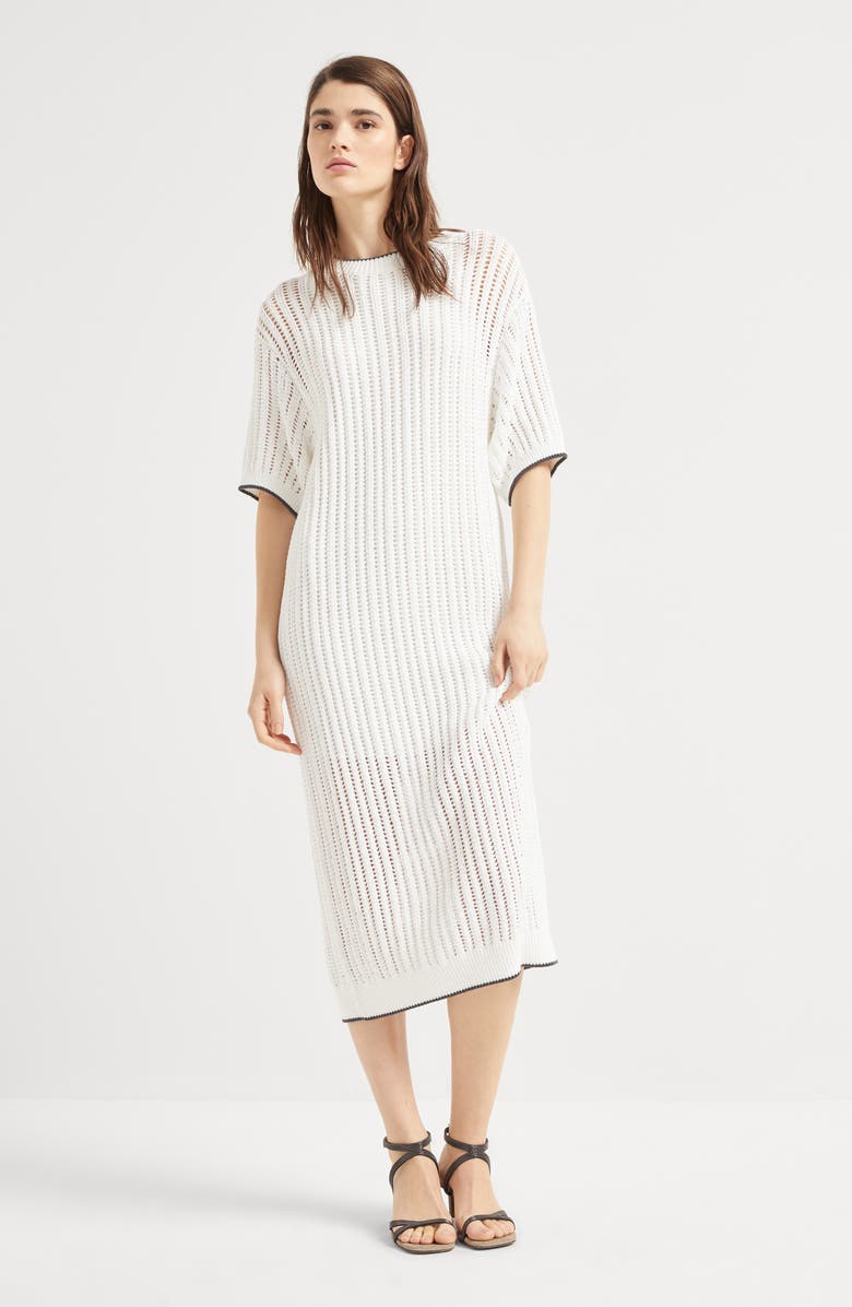 Brunello Cucinelli Dress with monili, Alternate, color, 