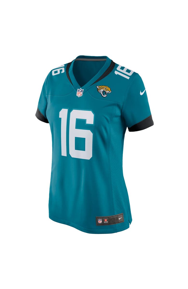 Nike Women's Nike Trevor Lawrence Teal Jacksonville Jaguars Game Jersey, Alternate, color, Teal