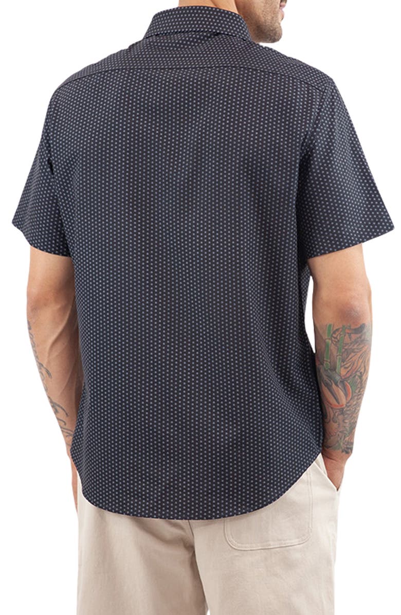 JACHS Classic Fit Short Sleeve Button-Up Tech Shirt, Alternate, color,