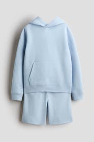 H&M 2-piece Hoodie And Sweatshorts Set