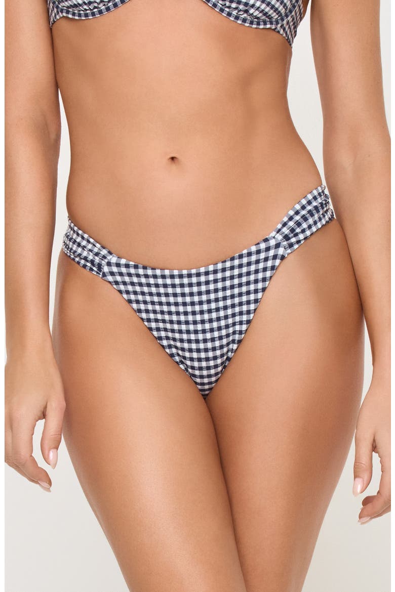Dolce Bitsy Bikini Bottoms, Main, color, ATTA GIRL GINGHAM