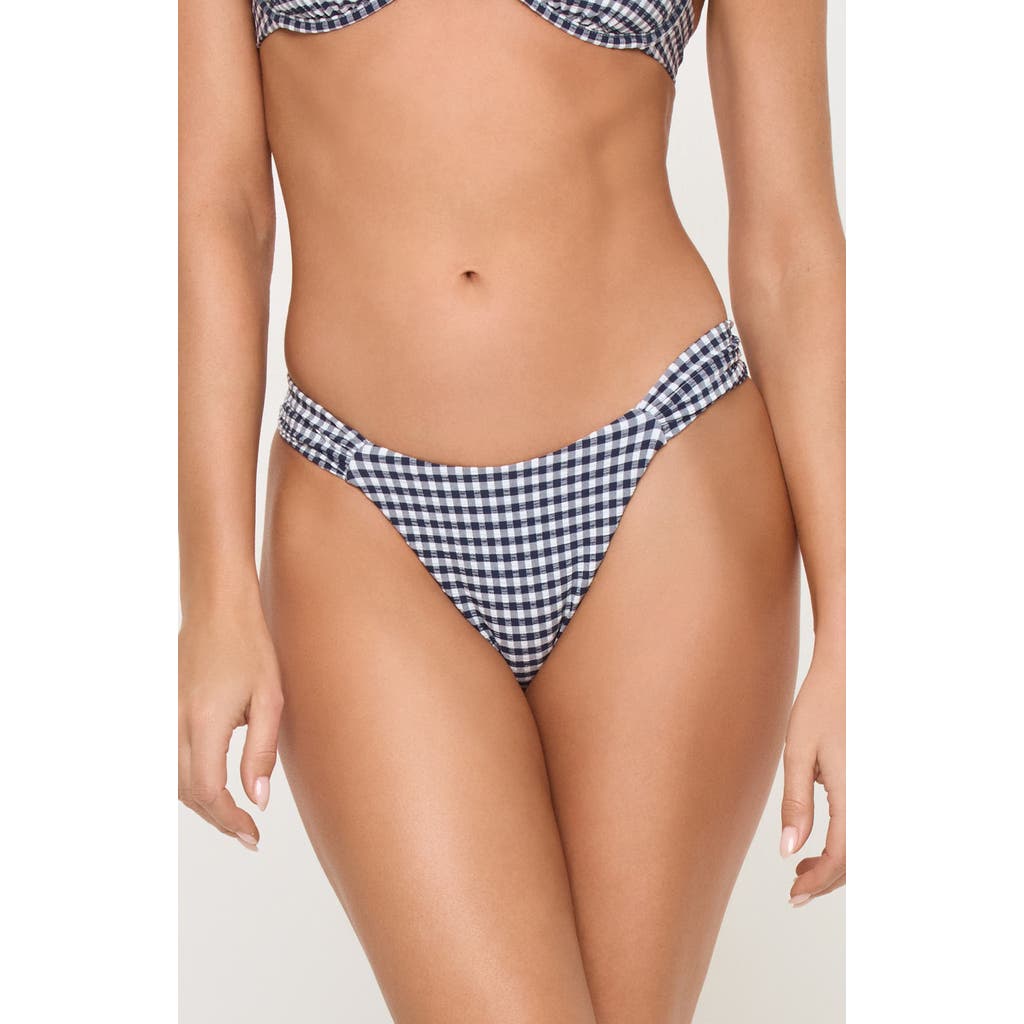 L*space Mercer Bikini Bottom In Atta Girl Gingham