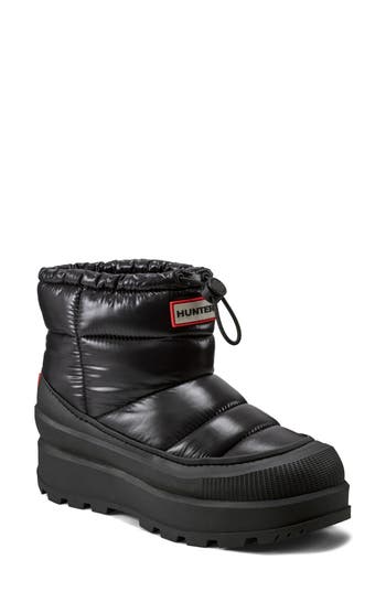 Hunter Amble Bootie In Black