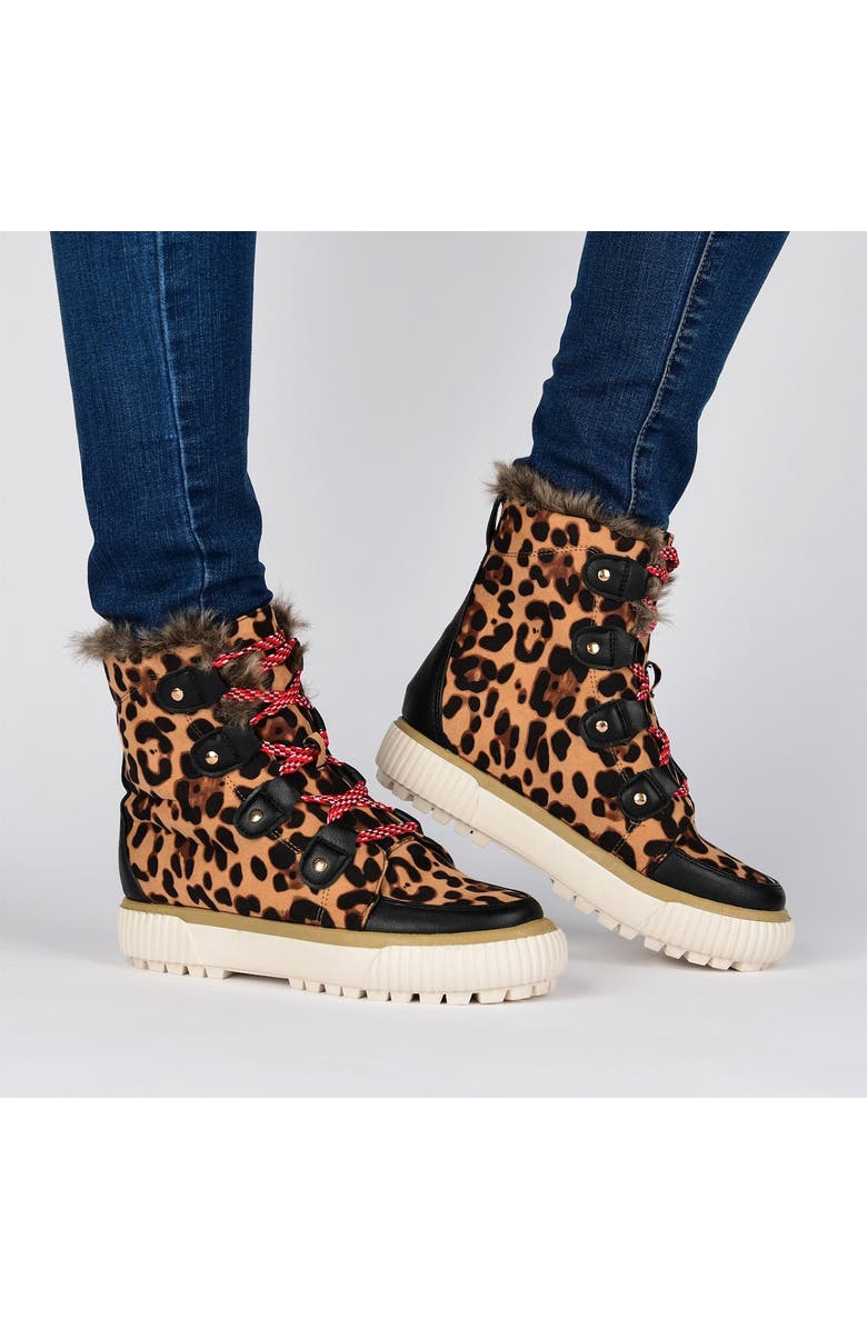 Journee Collection Glacier Boot, Alternate, color, Black