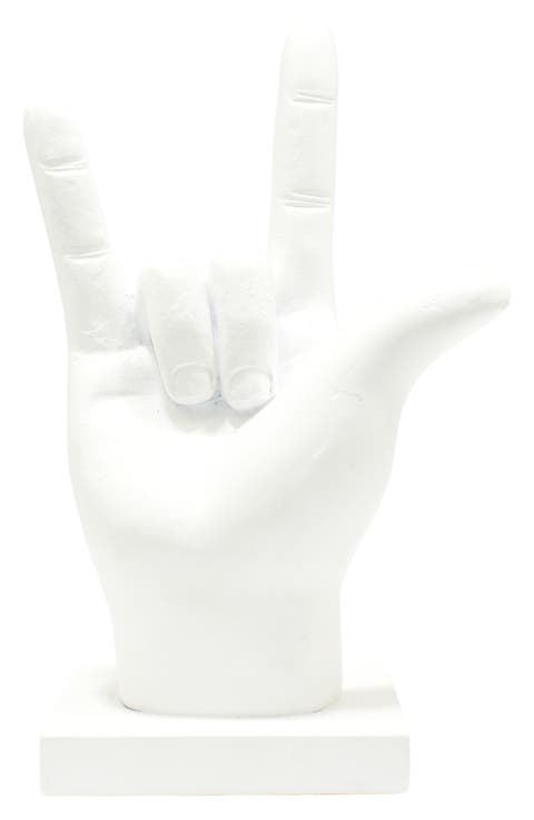 I Love You Sign Sculpture