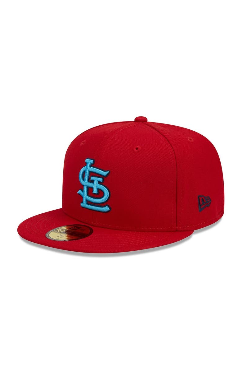 New Era Men's New Era Red St. Louis Cardinals 2023 MLB Father's Day On-Field 59FIFTY Fitted Hat, Alternate, color,