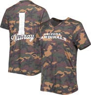 INDUSTRY RAG Women's Majestic Threads Kyler Murray Camo Arizona Cardinals Name & Number V-Neck Tri-Blend T-Shirt