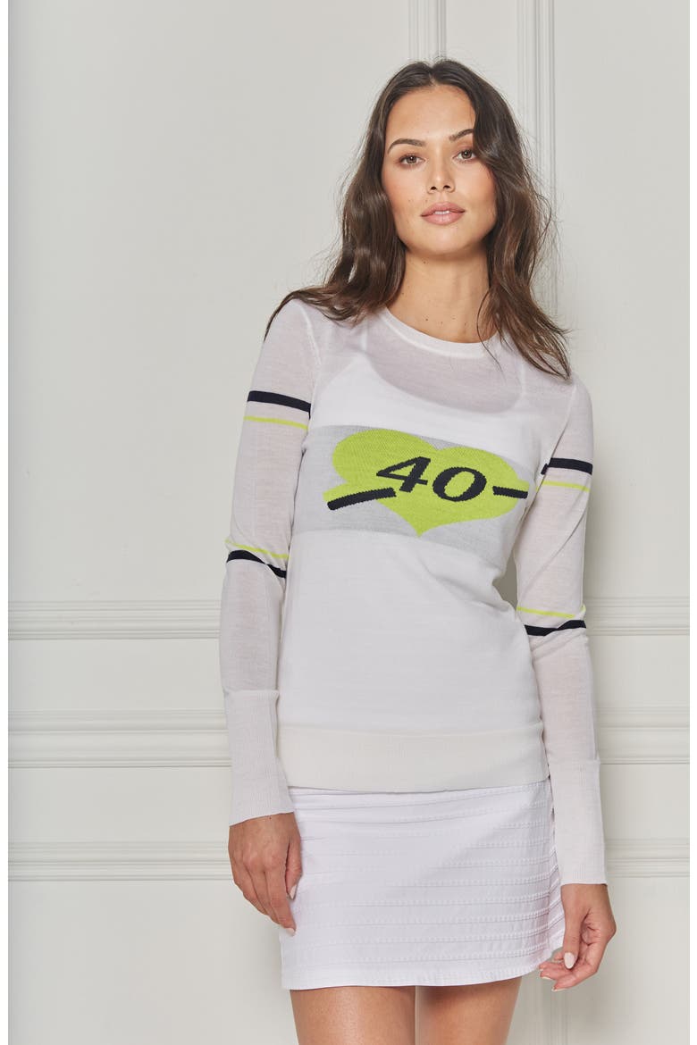 40-LOVE KNIT, Alternate, color, WHITE