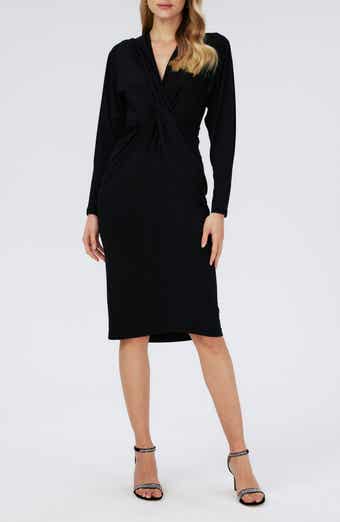Sylvia Center Twist Long Sleeve Dress