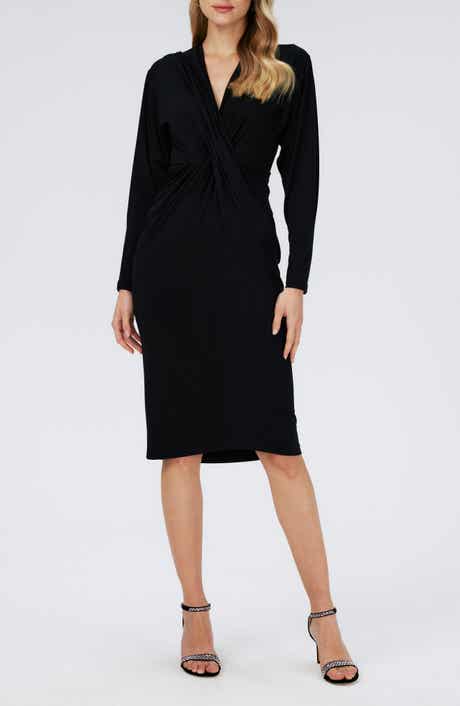 Sylvia Center Twist Long Sleeve Dress