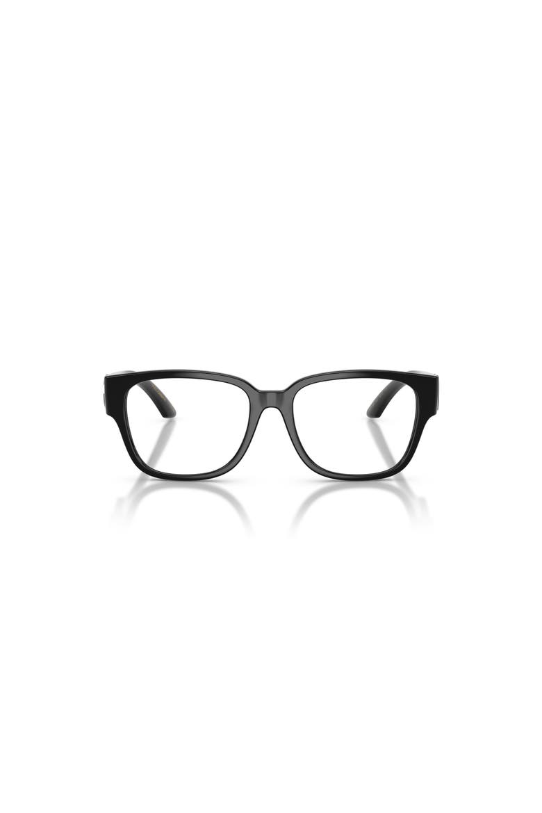 49mm Square optical glasses, Alternate, color, Black