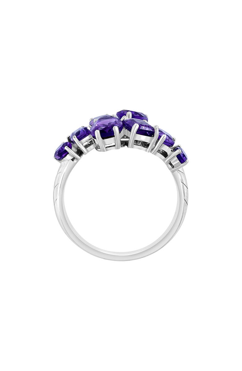 EFFY Sterling Silver Amethyst Bypass Ring, Alternate, color, Purple