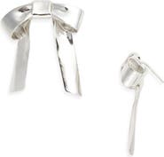 SHANA CAVE Small Bow Stud Earrings