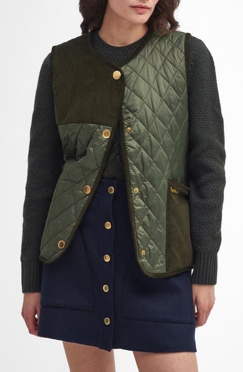 Healy Mixed Media Quilted Vest