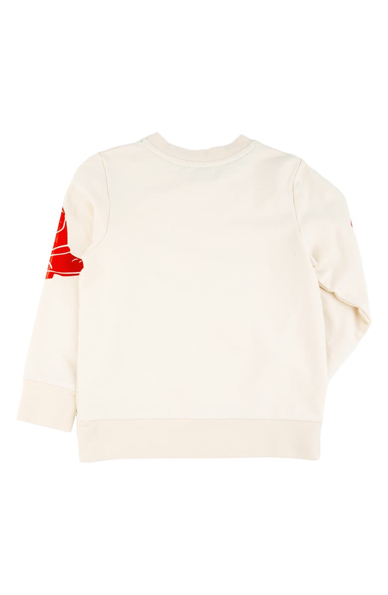 Miki Miette Kids' Corey Western Print Crewneck Sweatshirt, Alternate, color,