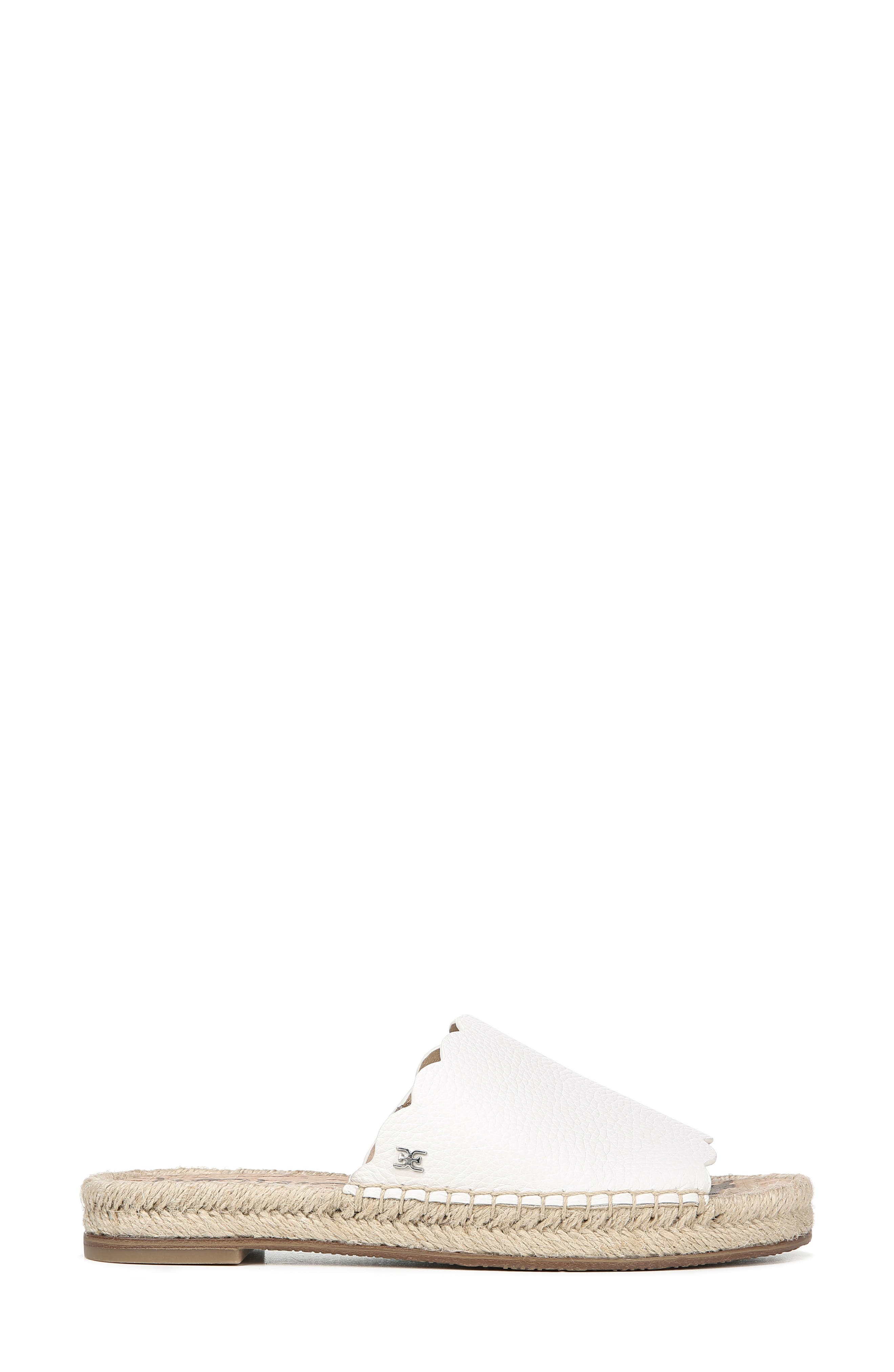 Andy Slide Sandal, Alternate, color, BRIGHT WHITE