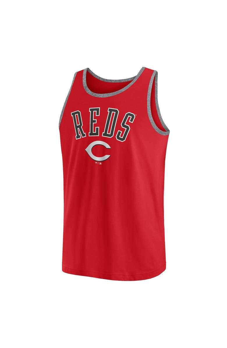 FANATICS Men's Fanatics Red Cincinnati Reds Bet Tank Top, Alternate, color, Red