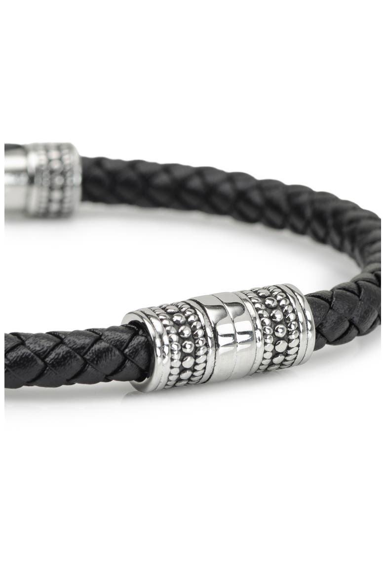 Men's Onyx I Love You Bracelet, Alternate, color, BLACK