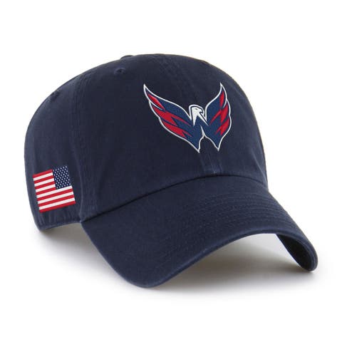 Unisex '47 Navy Washington Capitals Heritage Flag Clean Up Adjustable Hat