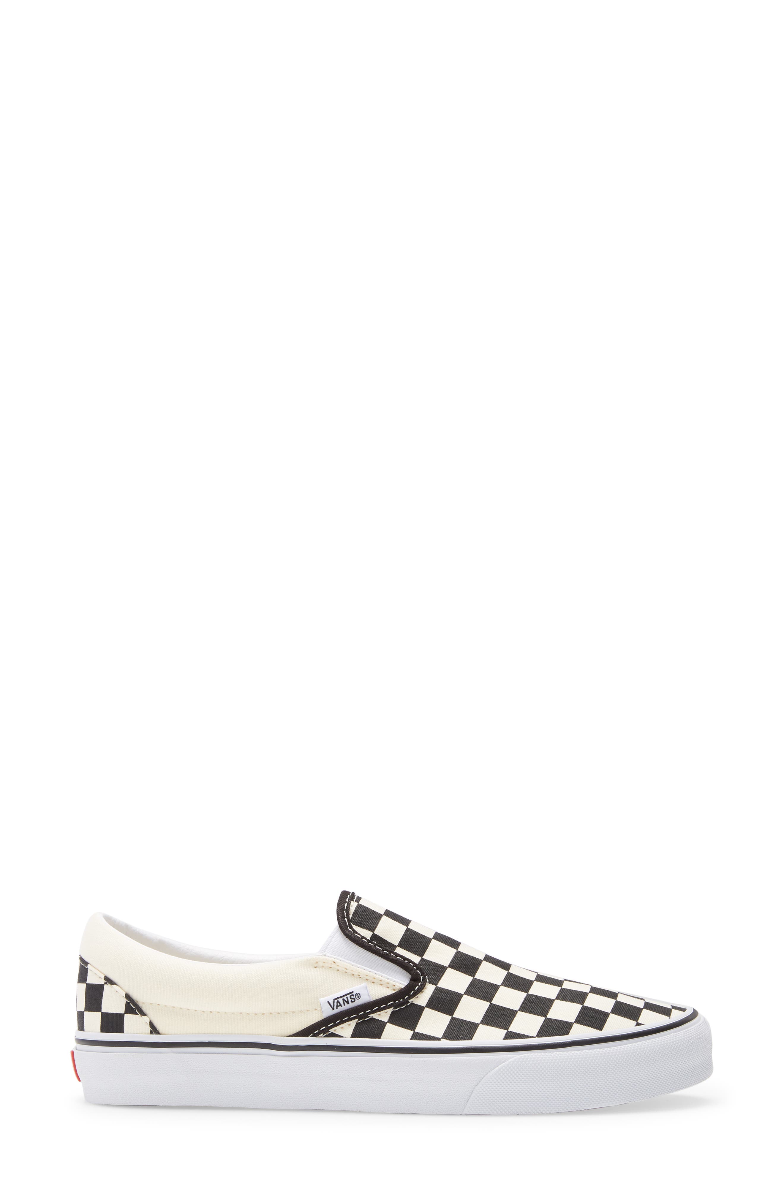 Vans Classic Slip-On, Alternate, color, Black White Checker