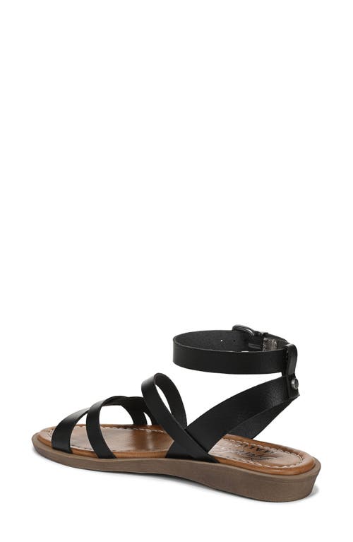 Blowfish Malibu Daffodil 2 Sandal In Black Faux Leather