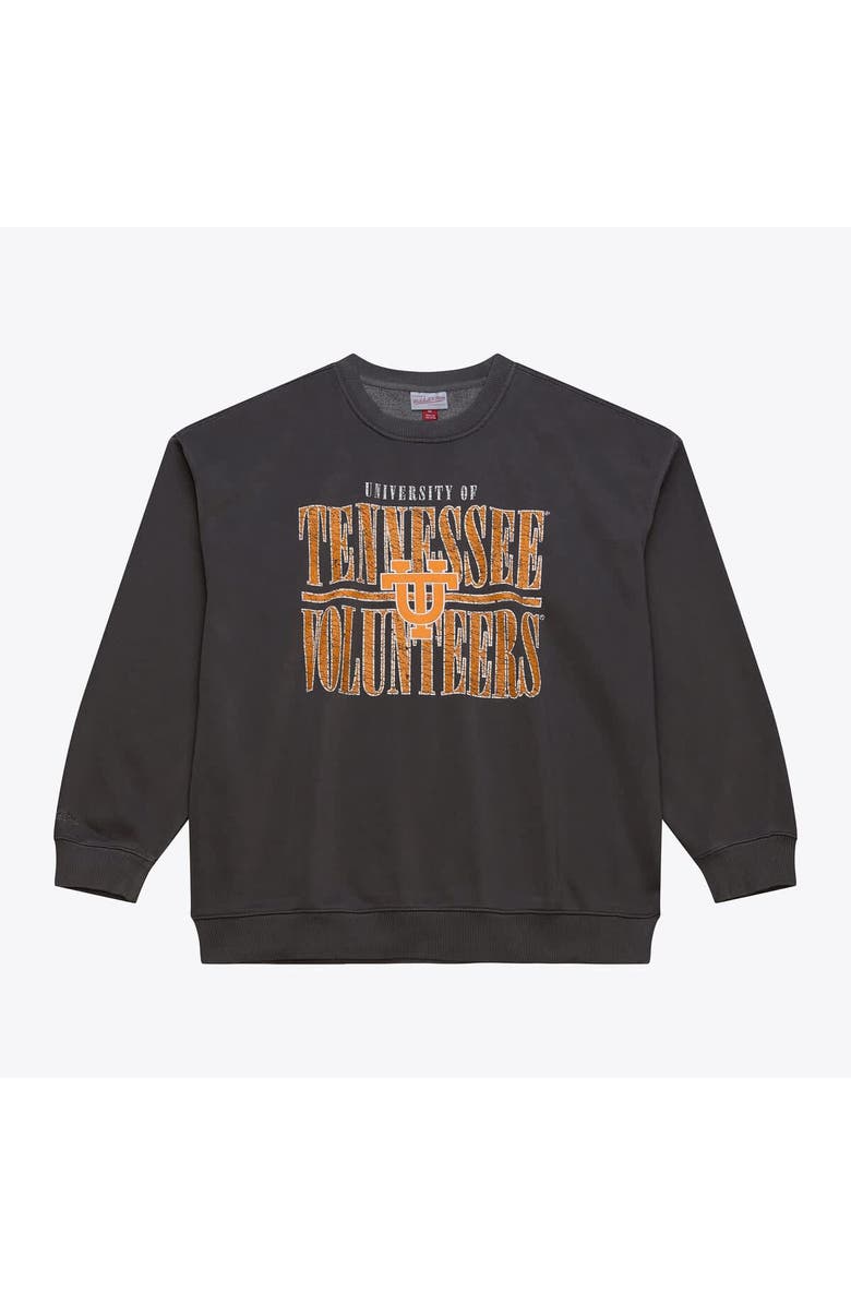 Mitchell & Ness Men's Mitchell & Ness Charcoal Tennessee Volunteers Downtown Fleece Sweatshirt, Main, color, Charcoal