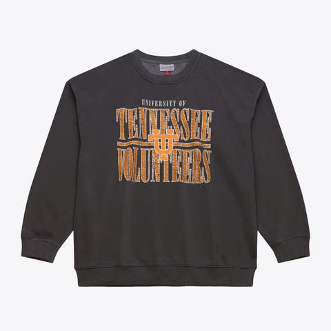 Men's Mitchell & Ness Charcoal Tennessee Volunteers Downtown Fleece Sweatshirt