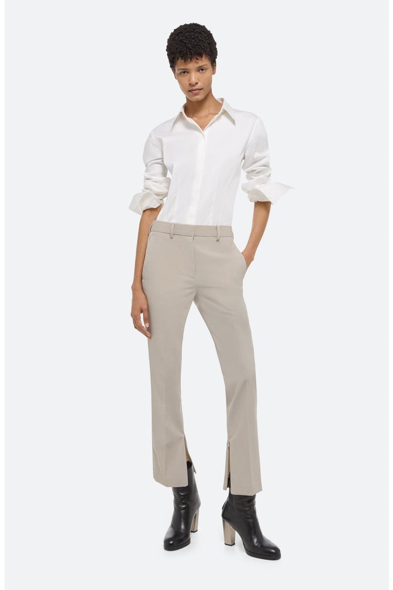 Slim Fit Virgin Wool Pants, Alternate, color, SAND