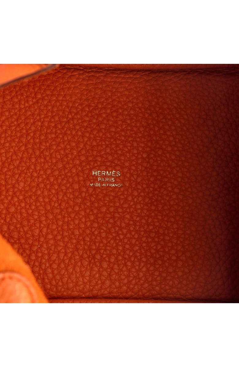 Pre-Owned Hermes Picotin Lock Bag Clemence PM, Alternate, color, Orange H