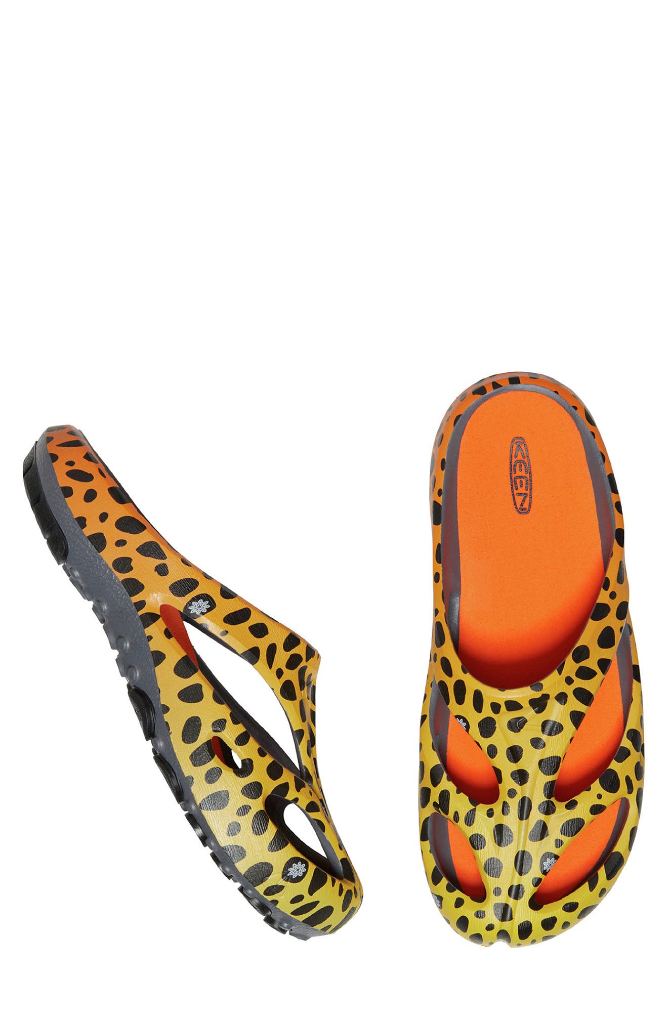 Shanti Slide Sandal, Alternate, color, THC CHEETAH RAINBOW