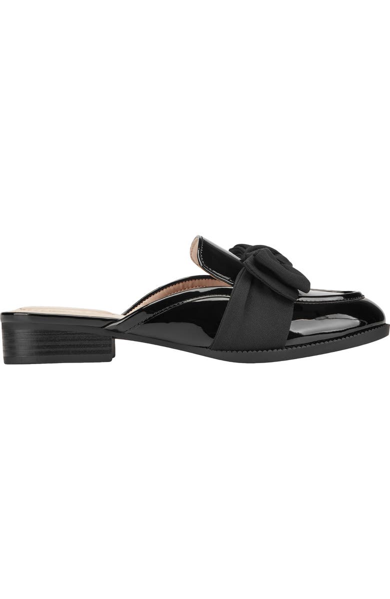 Bandolino Leilani Bow Mule, Alternate, color, Black