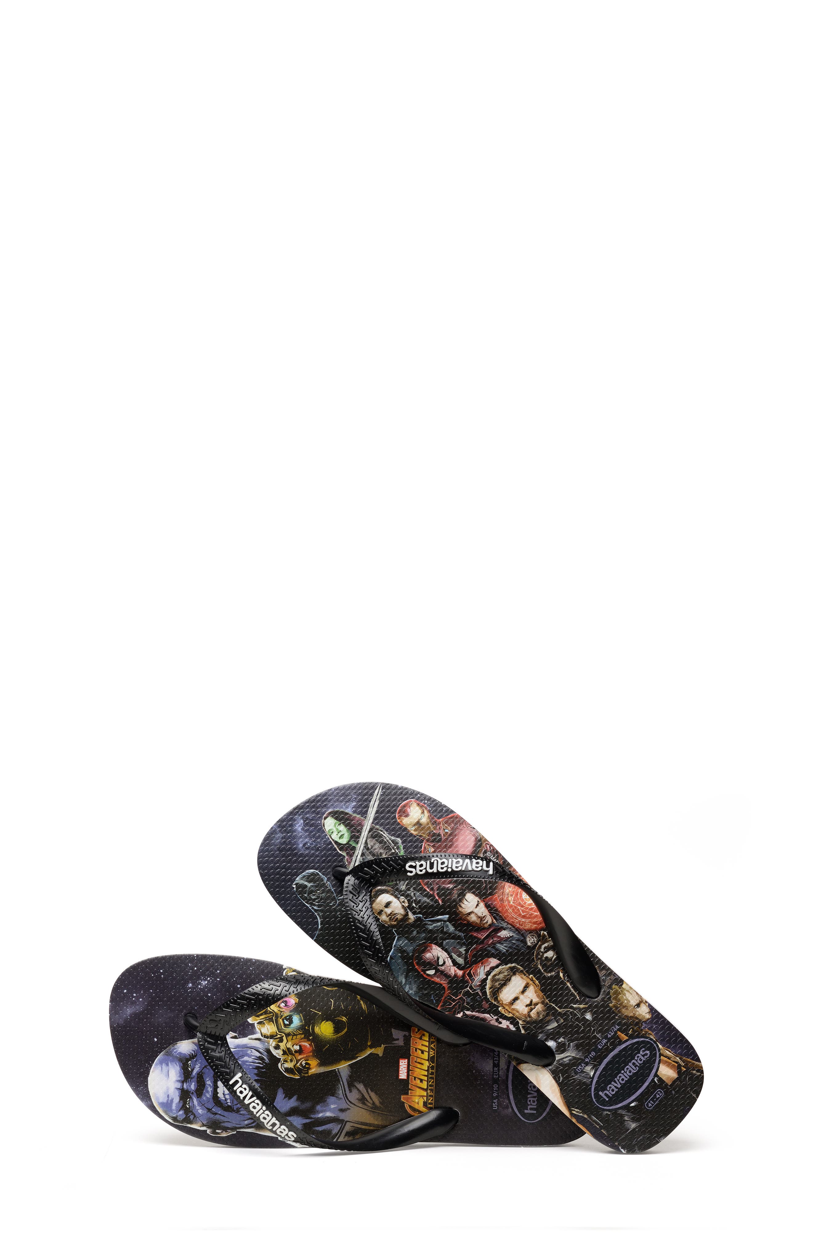 Havaianas Top Marvel Flip Flop, Alternate, color, 