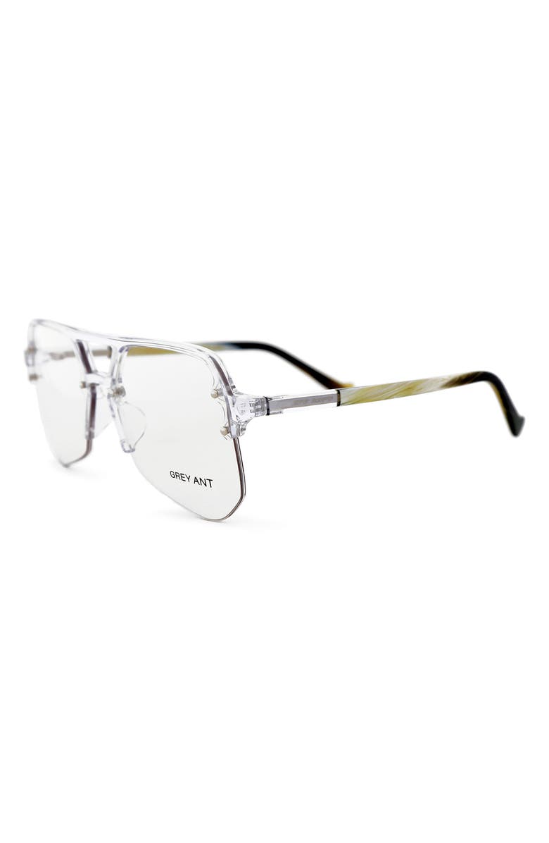 Grey Ant Yesway 62mm Aviator Optical Frames, Alternate, color, 