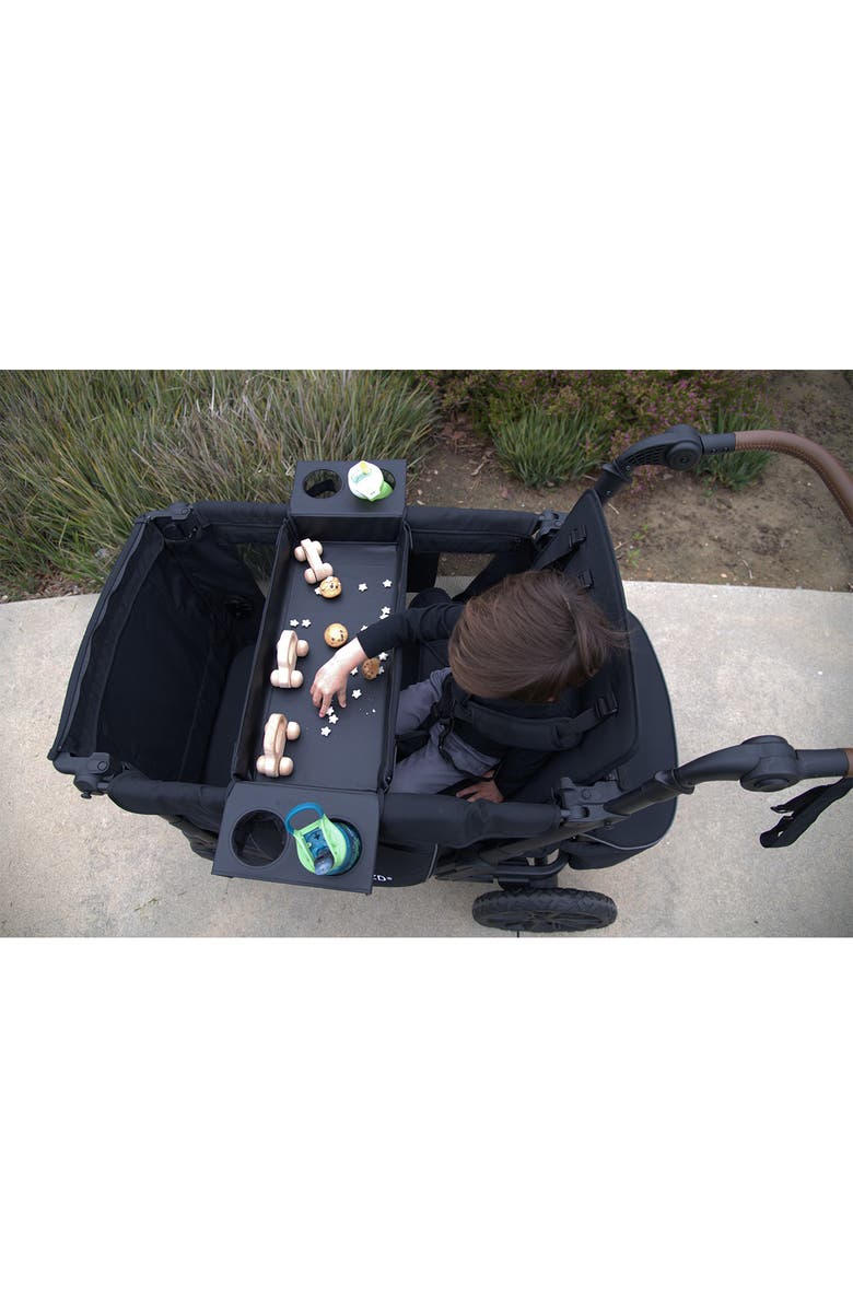 WonderFold Flex Snack Tray for L2 Wagon, Alternate, color, Black